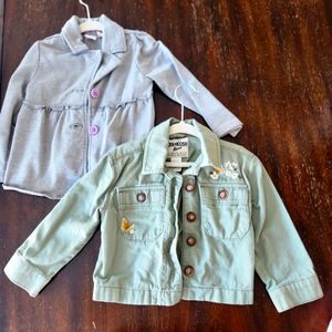 Toddler jacket bundle 2t girls